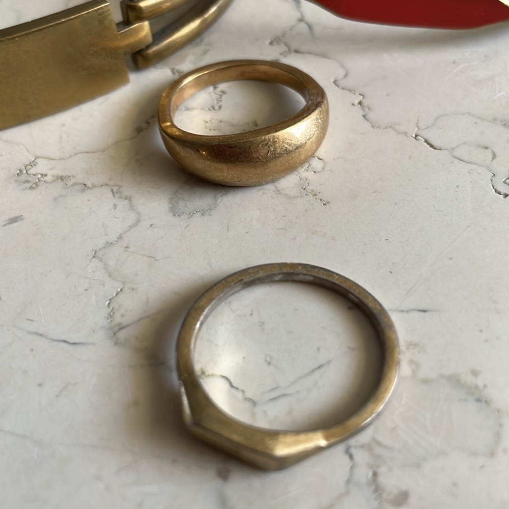 Lot of Madewell brass jewelry - Picture 3 of 6